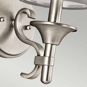 Kichler Wall Light from the Lacey range. Lacey 1 Light Wall Light Product Code = KL-LACEY1-AP