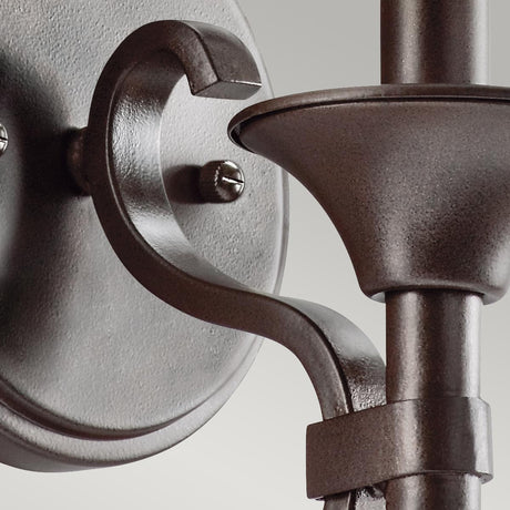 Kichler Wall Light from the Lacey range. Lacey 1 Light Wall Light Product Code = KL-LACEY1-MB