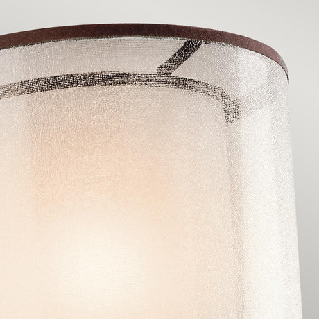 Kichler Wall Light from the Lacey range. Lacey 1 Light Wall Light Product Code = KL-LACEY1-MB