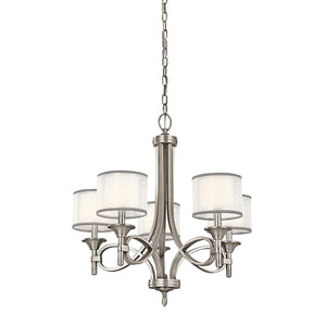 Kichler Chandelier from the Lacey range. Lacey 5 Light Chandelier Product Code = KL-LACEY5-AP