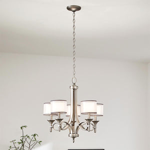 Kichler Chandelier from the Lacey range. Lacey 5 Light Chandelier Product Code = KL-LACEY5-AP