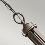 Kichler Chandelier from the Lacey range. Lacey 5 Light Chandelier Product Code = KL-LACEY5-MB