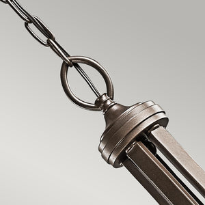 Kichler Chandelier from the Lacey range. Lacey 5 Light Chandelier Product Code = KL-LACEY5-MB