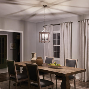 Kichler Pendant from the Larkin range. Larkin 3 Light Medium Pendant - Brushed Nickel Product Code = KL-LARKIN-P-M-NI