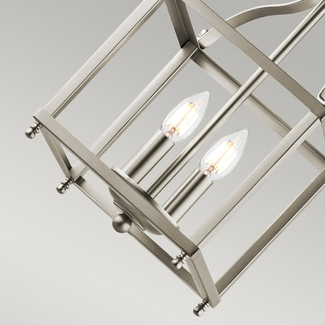 Kichler Pendant from the Larkin range. Larkin 2 Light Small Pendant - Brushed Nickel Product Code = KL-LARKIN-P-S-NI