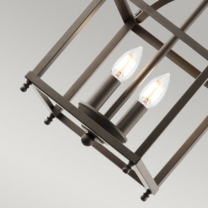 Kichler Pendant from the Larkin range. Larkin 2 Light Small Pendant - Olde Bronze Product Code = KL-LARKIN-P-S-OZ