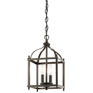 Kichler Pendant from the Larkin range. Larkin 2 Light Small Pendant - Olde Bronze Product Code = KL-LARKIN-P-S-OZ