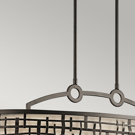 Kichler Chandelier from the Loom range. Loom 4 Light Chandelier Product Code = KL-LOOM-ISLE