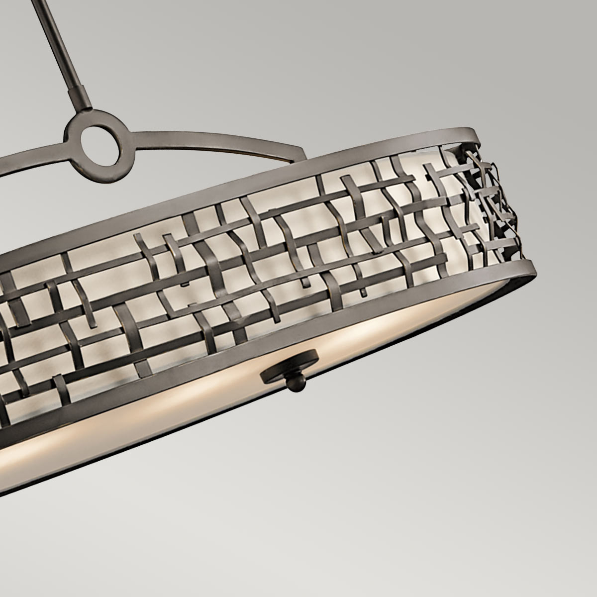 Kichler Chandelier from the Loom range. Loom 4 Light Chandelier Product Code = KL-LOOM-ISLE