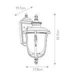 Kichler Luverne 1 Light Small Wall Lantern – SKU KL-LUVERNE2-S