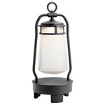 Kichler Bluetooth Lantern from the Lyndon range. Lyndon Portable Bluetooth Speaker Lantern - UK Plug Product Code = KL-LYNDON-BT-A-BK