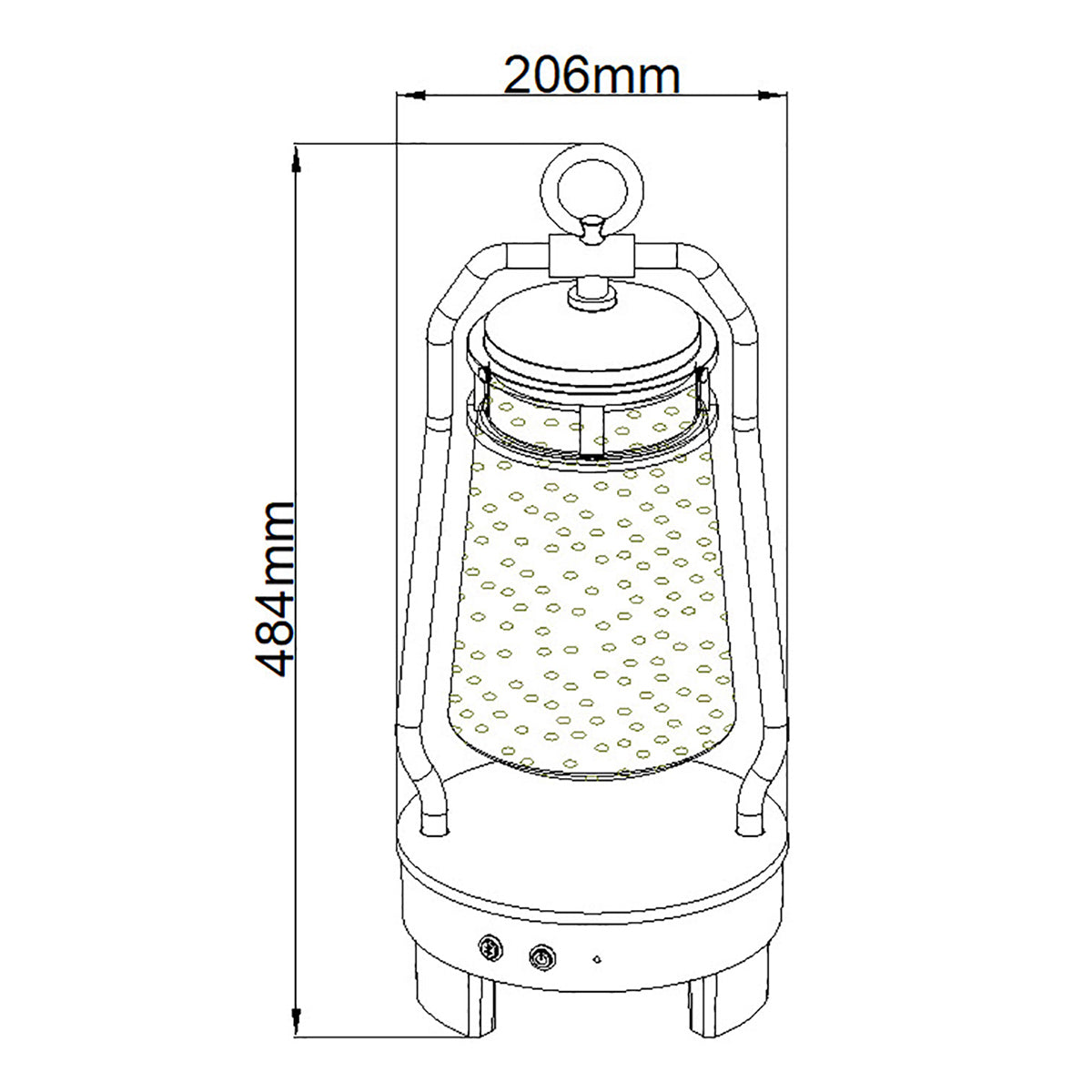 Kichler Bluetooth Lantern from the Lyndon range. Lyndon Portable Bluetooth Speaker Lantern - UK Plug Product Code = KL-LYNDON-BT-A-BK