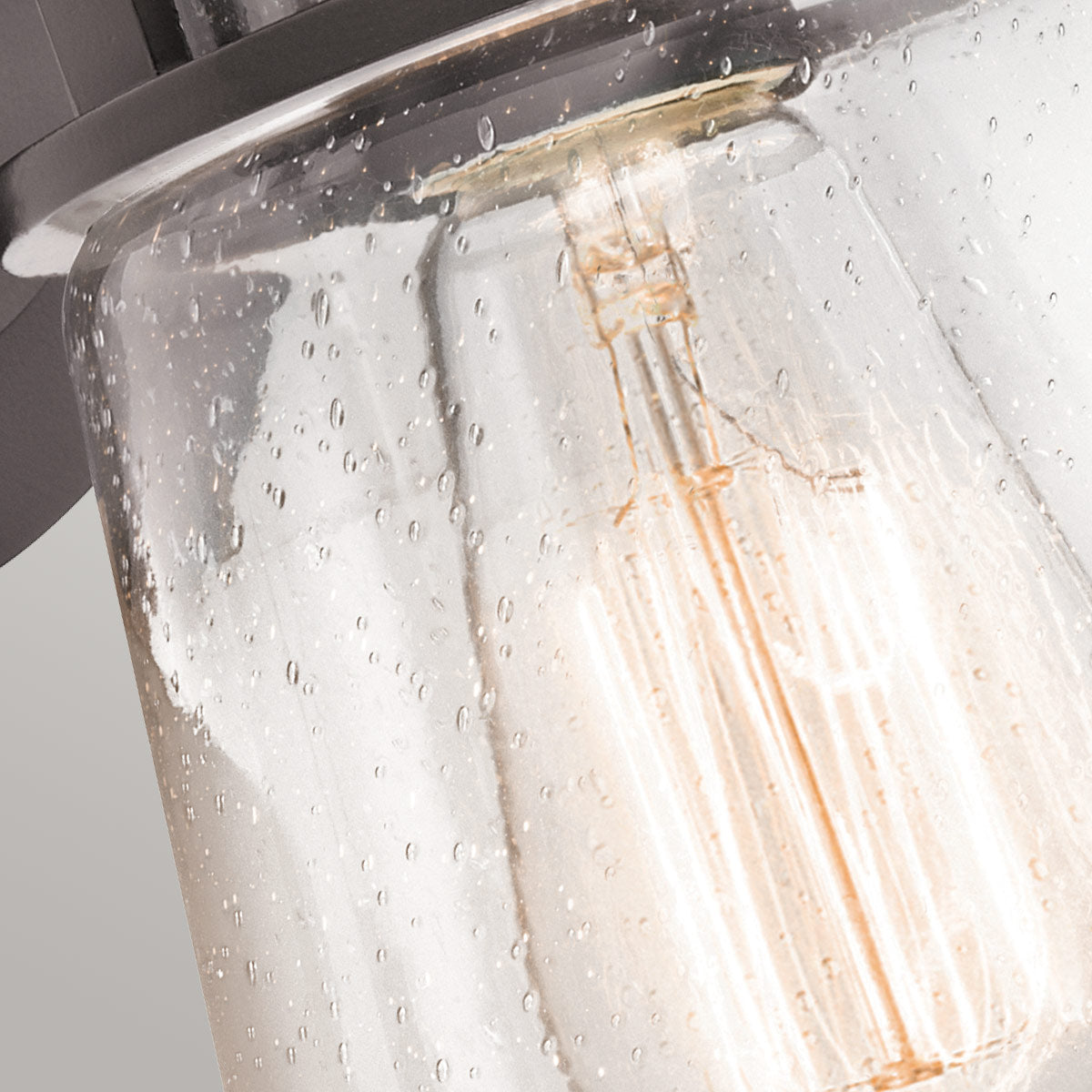 Kichler Outdoor Wall Light from the Lyndon range. Lyndon 1 Light Small Wall Lantern Product Code = KL-LYNDON2-S-AZ