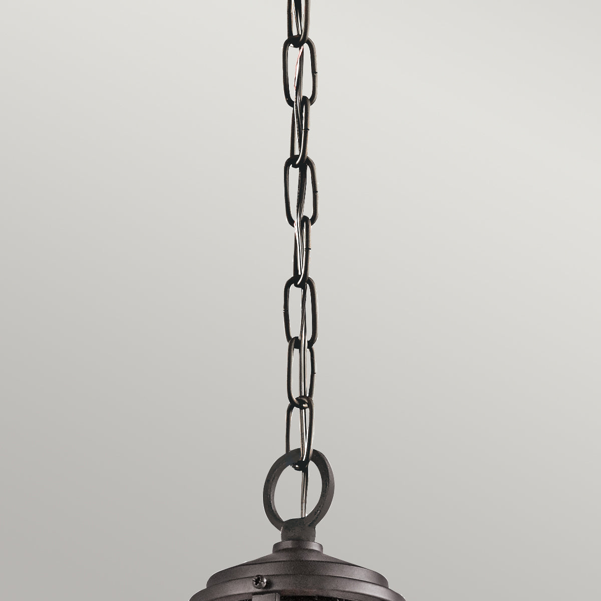 Kichler Outdoor Hanging from the Lyndon range. Lyndon 1 Light Small Chain Lantern Product Code = KL-LYNDON8-S-AZ