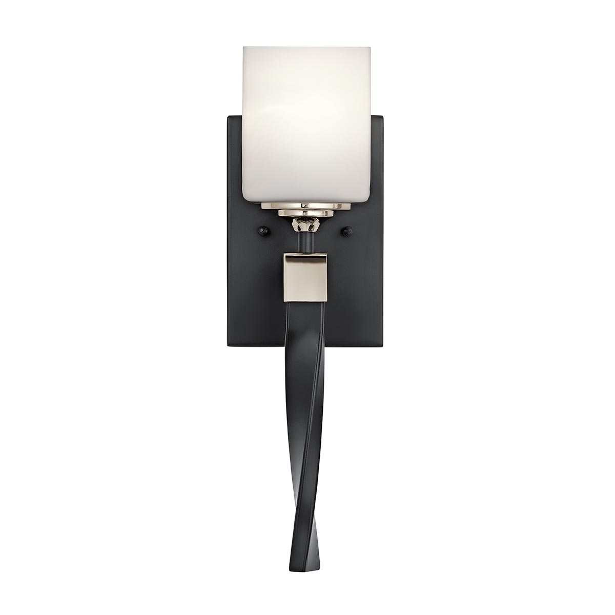 Kichler Wall Light from the Marette range. Marette 1 Light Wall Light Product Code = KL-MARETTE1-BK