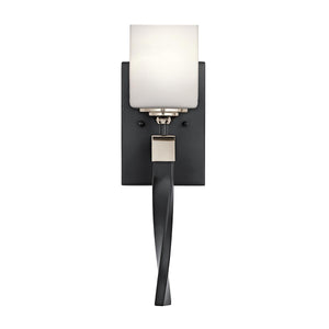 Kichler Wall Light from the Marette range. Marette 1 Light Wall Light Product Code = KL-MARETTE1-BK