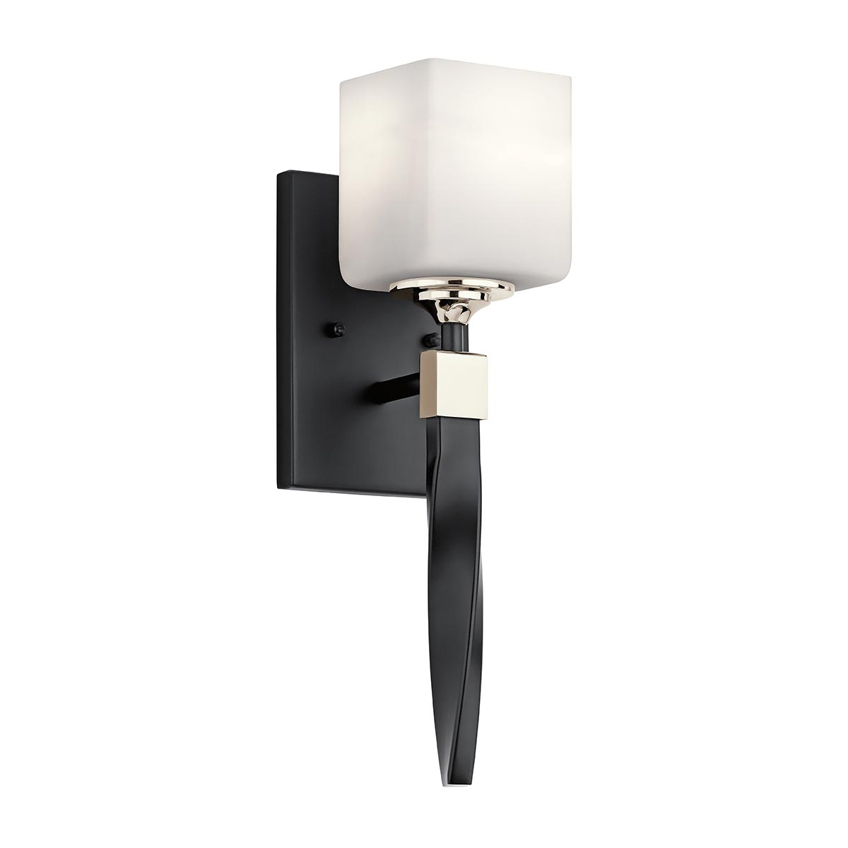 Kichler Wall Light from the Marette range. Marette 1 Light Wall Light Product Code = KL-MARETTE1-BK