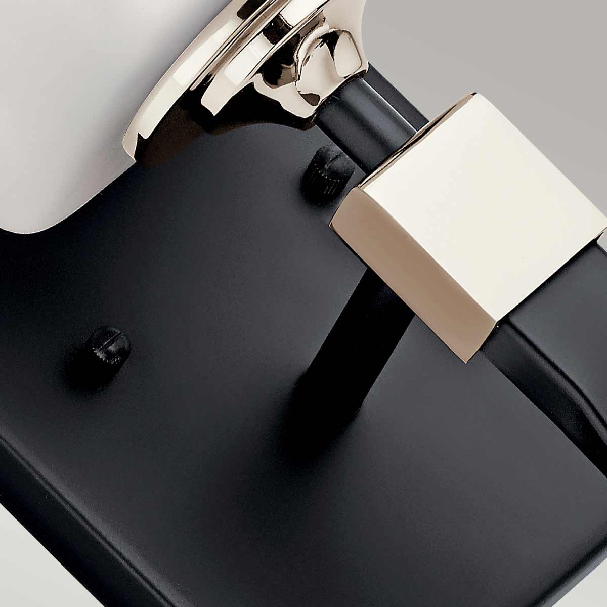 Kichler Wall Light from the Marette range. Marette 1 Light Wall Light Product Code = KL-MARETTE1-BK