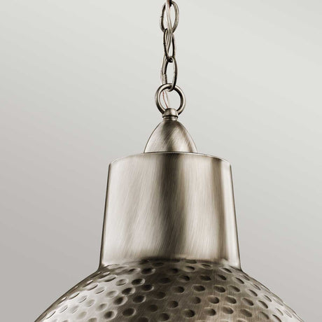 Kichler Pendant from the Missoula range. Missoula 1 Light Medium Pendant Product Code = KL-MISSOULA-P-M