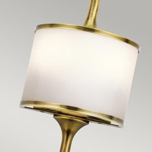 Kichler Mona 2 Light Wall Light KL-MONA-S-NBR