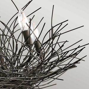 Kichler Chandelier from the Organique range. Organique 5 Light Chandelier  Product Code = KL-ORGANIQUE5