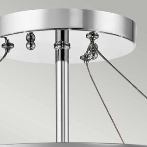 Kichler Ceiling Semi-Flush from the Piper range. Piper 3 Light Semi-Flush Product Code = KL-PIPER-SF-PC