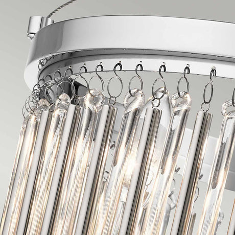 Kichler Ceiling Semi-Flush from the Piper range. Piper 3 Light Semi-Flush Product Code = KL-PIPER-SF-PC