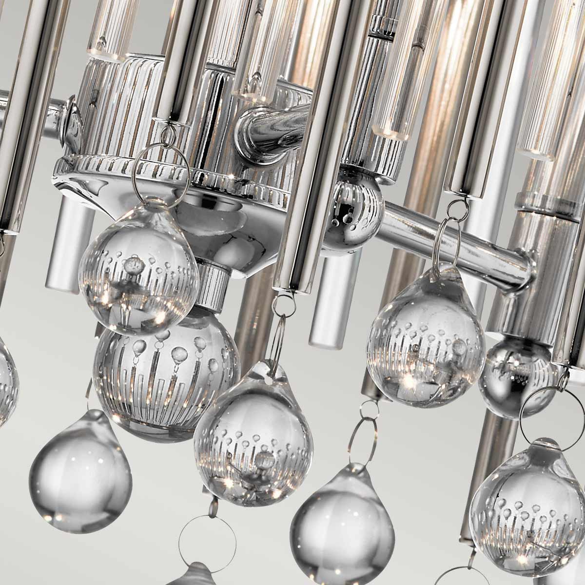 Kichler Ceiling Semi-Flush from the Piper range. Piper 3 Light Semi-Flush Product Code = KL-PIPER-SF-PC