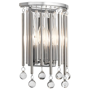 Kichler Wall Light from the Piper range. Piper 2 Light Wall Light Product Code = KL-PIPER2-PC