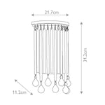 Kichler Wall Light from the Piper range. Piper 2 Light Wall Light – SKU KL-PIPER2-PC