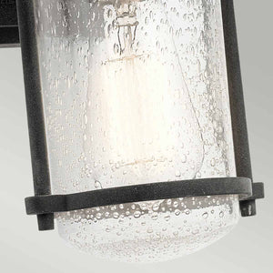Kichler Outdoor Wall Light from the Riverwood range. Riverwood Medium Wall Lantern Product Code = KL-RIVERWOOD2-M