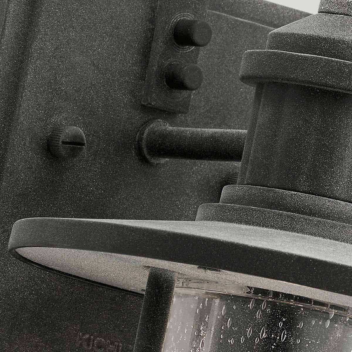 Kichler Outdoor Wall Light from the Riverwood range. Riverwood Small Wall Lantern Product Code = KL-RIVERWOOD2-S