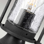Kichler Pedestal Lantern from the Riverwood range. Riverwood 8" Pedestal Lantern Product Code = KL-RIVERWOOD3-M