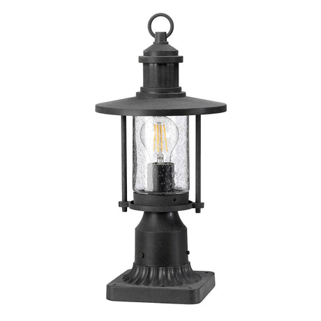 Kichler Pedestal Lantern from the Riverwood range. Riverwood 8" Pedestal Lantern Product Code = KL-RIVERWOOD3-M