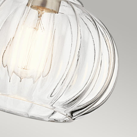 Kichler Pendant from the Riviera range. Riviera 1 Light Pendant - A Product Code = KL-RIVIERA-P-A