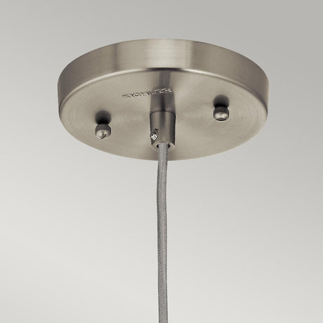 Kichler Pendant from the Riviera range. Riviera 1 Light Pendant - B Product Code = KL-RIVIERA-P-B