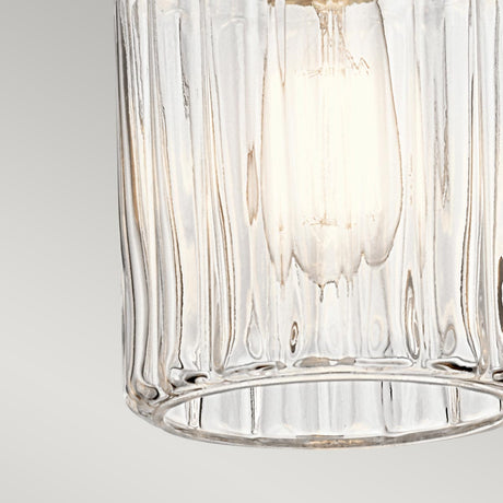 Kichler Pendant from the Riviera range. Riviera 1 Light Pendant - B Product Code = KL-RIVIERA-P-B