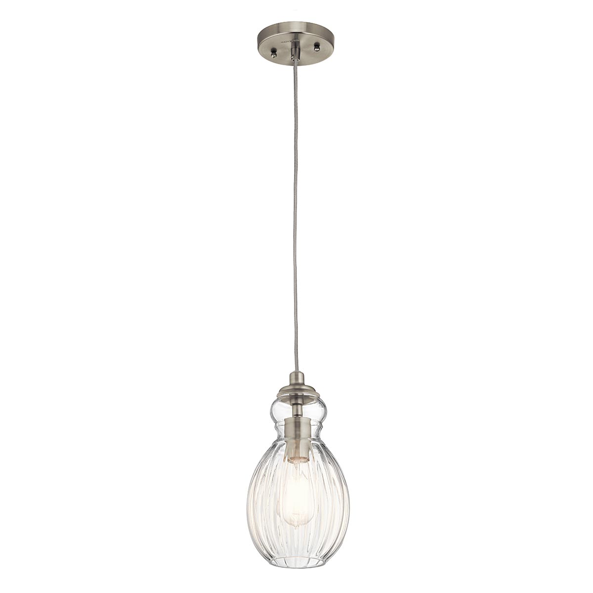 Kichler Pendant from the Riviera range. Riviera 1 Light Pendant - C Product Code = KL-RIVIERA-P-C
