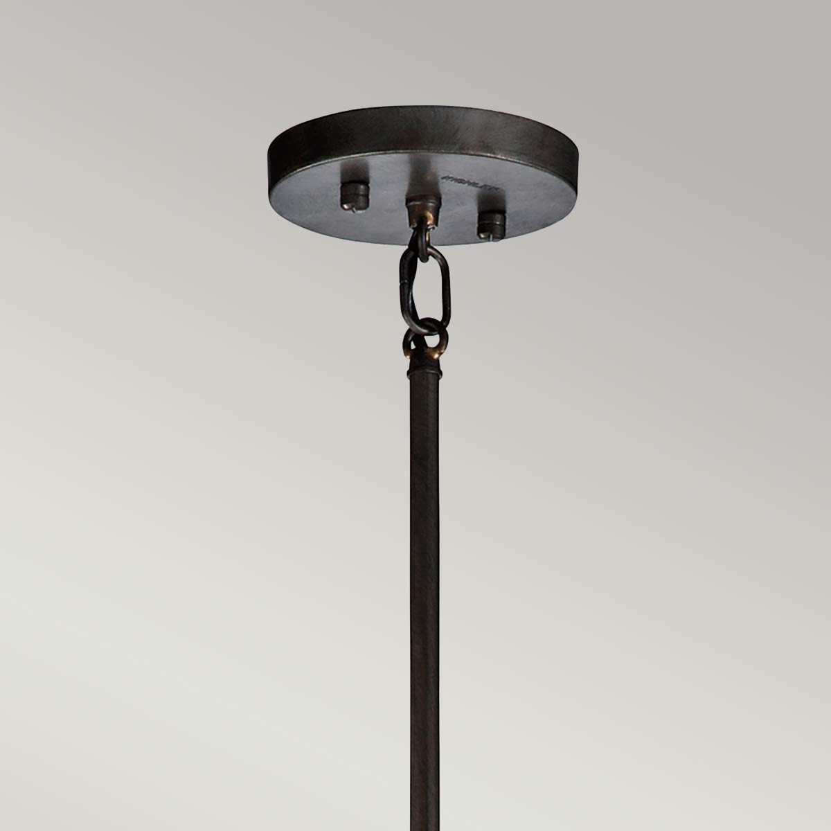 Kichler Chandelier from the Rocklyn range. Rocklyn 3 Light Chandelier Product Code = KL-ROCKLYN3-RS