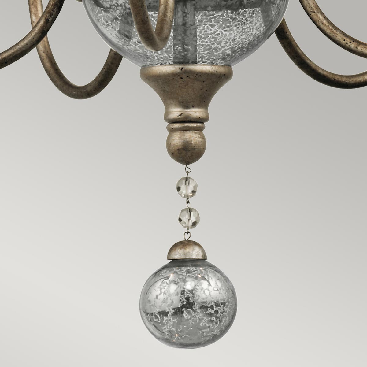 Kichler Chandelier from the Rosalie range. Rosalie 5 Light Mini Chandelier Product Code = KL-ROSALIE-5A