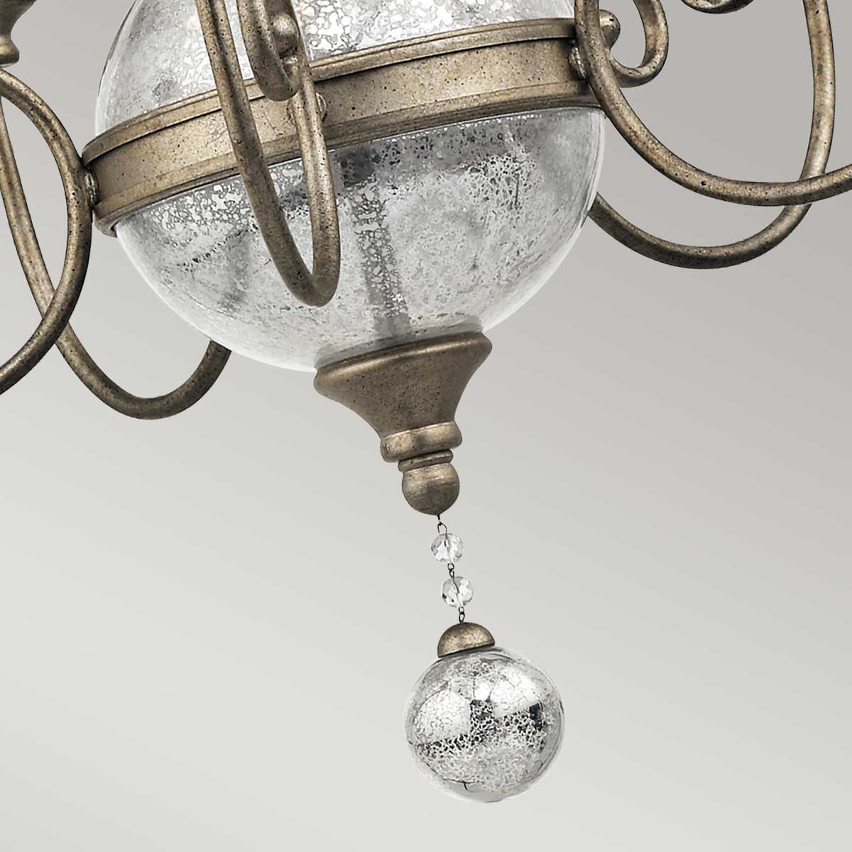 Kichler Chandelier from the Rosalie range. Rosalie 5 Light Chandelier  Product Code = KL-ROSALIE-5B