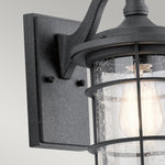 Kichler Outdoor Wall Light from the Royal Marine range. Royal Marine 1 Light Small Wall Lantern Product Code = KL-ROYAL-MARINE2-S