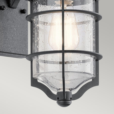 Kichler Outdoor Wall Light from the Royal Marine range. Royal Marine 1 Light Small Wall Lantern Product Code = KL-ROYAL-MARINE2-S