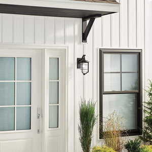 Kichler Outdoor Wall Light from the Royal Marine range. Royal Marine 1 Light Small Wall Lantern Product Code = KL-ROYAL-MARINE2-S