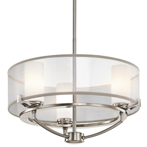 Kichler Chandelier from the Saldana range. Saldana 3 Light Chandelier Product Code = KL-SALDANA3