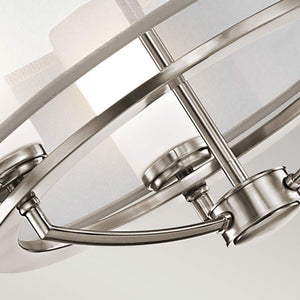 Kichler Chandelier from the Saldana range. Saldana 3 Light Chandelier Product Code = KL-SALDANA3