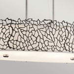 Kichler Silver Coral 4 Light Oval Island Light KL-SILVER-CORAL-ISLE