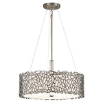 Kichler Silver Coral 3 Light Duo-Mount Pendant – SKU KL-SILVER-CORAL-P-A