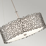 Kichler Silver Coral 3 Light Duo-Mount Pendant – SKU KL-SILVER-CORAL-P-A
