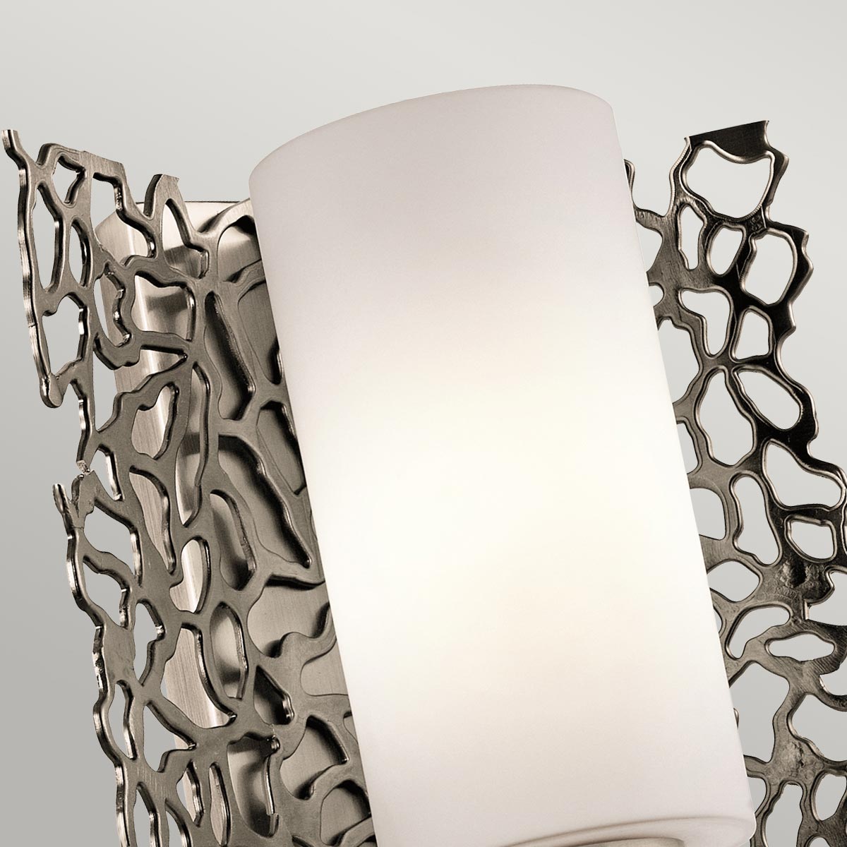 Kichler Silver Coral 1 Light Wall Light KL-SILVER-CORAL1